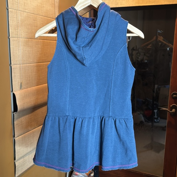 Matilda Jane 435 My Compass Blue Sleeveless Vest Size 12 - Picture 6 of 7